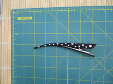 Load image into Gallery viewer, Japanese Silk Kimono Big Hair Clip, Long Fabric Covered Kimono Clip