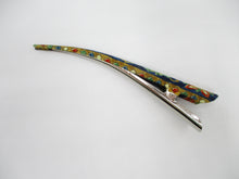 Load image into Gallery viewer, Colorful Statement Silk Fabric Simple Hair Slide, Kimono Accessory