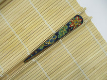 Load image into Gallery viewer, Colorful Statement Silk Fabric Simple Hair Slide, Kimono Accessory