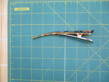 Load image into Gallery viewer, Colorful Statement Silk Fabric Simple Hair Slide, Kimono Accessory