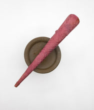 Load image into Gallery viewer, Simple Hair Clip, Ship from USA Silk Kimono Upcycled 130mm Purple