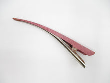 Load image into Gallery viewer, Simple Hair Clip, Ship from USA Silk Kimono Upcycled 130mm Purple