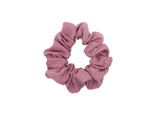 Load image into Gallery viewer, Light Purple Komon Upcycled Silk Kimono Scrunchies, Ship from USA