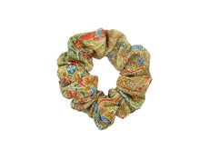 Load image into Gallery viewer, Upcycled Vintage Silk Kimono Scrunchies Ship from USA Wawbi Sabi Hair Tie