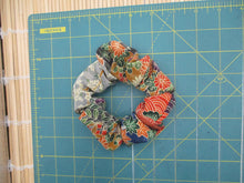 Load image into Gallery viewer, Wabi Sabi Vintage Silk Kimono Scrunchies, Ship from USA Upcycled Gift Idea