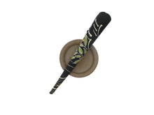 Load image into Gallery viewer, Kimono Black Floral Silk Fabric Long Clip Ship from USA 130mm