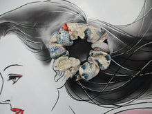 Load image into Gallery viewer, Vintage Silk Kimono Scrunchie Upcycled Eco Friendly Gift Idea