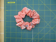 Load image into Gallery viewer, Pink Kawaii Floral Silk Kimono Scrunchies, Ship from USA