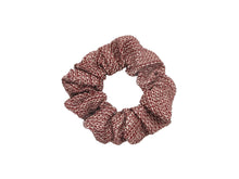 Load image into Gallery viewer, Brown Shibori Kimono Scrunchies, Ship from USA Japanese Gift Idea