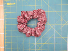 Load image into Gallery viewer, Brown Shibori Kimono Scrunchies, Ship from USA Japanese Gift Idea