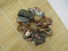 Load image into Gallery viewer, Vintage Silk Kimono Scrunchies, Ship from USA Hair Tie