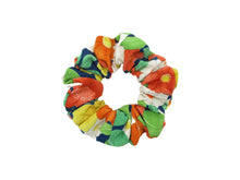 Load image into Gallery viewer, Vitamin Colors Silk Kimono Scrunchie, Upcycled Vintage Fabric Hair Tie