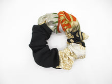 Load image into Gallery viewer, Tomesode Metalilc Colors Formal Silk Scrunchie Ship from USA