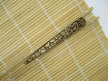 Load image into Gallery viewer, Kimono Long Minimalist Hair Accessory, Hair Slide Brown