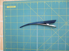 Load image into Gallery viewer, Long Kimono Claw Clip, Recycled Eco-Friendly Silk Fabric Clip 130mm