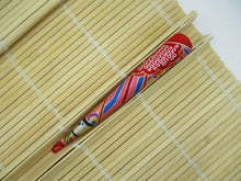 Load image into Gallery viewer, Colorful Statement Silk Fabric Simple Hair Slide, Kimono Accessory