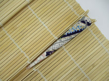 Load image into Gallery viewer, Floral Elegant Japanese Kimono Fabric Alligator Hair Clip Ship from USA