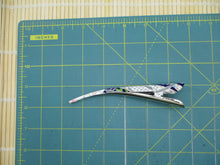 Load image into Gallery viewer, Floral Elegant Japanese Kimono Fabric Alligator Hair Clip Ship from USA