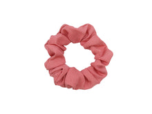 Load image into Gallery viewer, Pink Edo Komon Kimono Scrunchy, Japanese Vintage Fabric Hair Tie