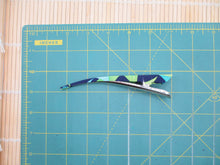 Load image into Gallery viewer, Hair Claw, Japanese Eco Friendly Silk Recycled Kimono Covered Hair Clip