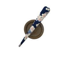 Load image into Gallery viewer, Pink Purple Blue Vintage Silk Kimono Silk Kimono Hair Clip, Ship from USA