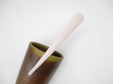 Load image into Gallery viewer, Sakura Pink Recycled Silk Kimono Alligator Long Clip 5 1/8 inches, 130mm