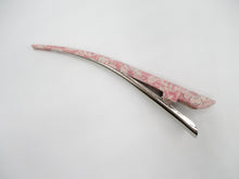 Load image into Gallery viewer, Sakura Pink Cherry Blossoms Kawaii Hair Claw, Alligator Clip, 130mm 5 1/8 inch