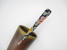 Load image into Gallery viewer, Blue Minimalist Hair Accessory 130mm Beak Style Upcycled Fabric Clip