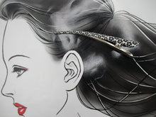 Load image into Gallery viewer, 5 1/8 inch Long Kimono Slide Beak Clip 130mm Ship from USA Vintage Silk