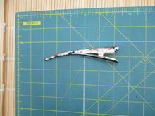 Load image into Gallery viewer, Japanese Traditional Pattern Silk Kimono Big Hair Clip, Japanese Floral