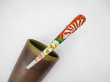 Load image into Gallery viewer, Statement Kimono Long Hair Accessory, Silk Recycled Fabric 130mm 5 1/8 inch