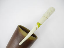 Load image into Gallery viewer, Light Yellow Kimono Clip, Kawaii Minimalist Hair Stick 130mm Metal