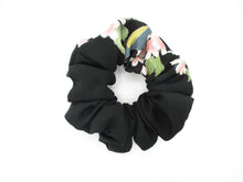 Load image into Gallery viewer, Tomesode Silk Kimono Scrunchies, Upcycled Hair Tie, Ship from USA