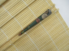 Load image into Gallery viewer, Statement Kimono Clip, Gray Minimalist Hair Stick 130mm Metal