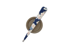 Load image into Gallery viewer, Pink Purple Blue Vintage Silk Kimono Silk Kimono Hair Clip, Ship from USA