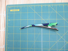 Load image into Gallery viewer, Hair Claw, Japanese Eco Friendly Silk Recycled Kimono Covered Hair Clip
