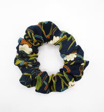 Load image into Gallery viewer, Upcycled Statement Beautiful Silk Kimono Scrunchies, Ship from USA