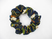 Load image into Gallery viewer, Upcycled Statement Beautiful Silk Kimono Scrunchies, Ship from USA