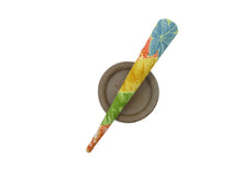 Load image into Gallery viewer, Statement Kimono Long Hair Accessory, Silk Recycled Fabric 130mm 5 1/8 inch