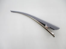 Load image into Gallery viewer, Solid Light Gray Upcycled Silk Kimono Hair Clip, Ship from USA 5 1/8 inches