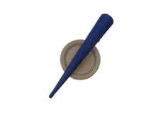 Load image into Gallery viewer, Kimono Clip, Long Metal Simple Clip, 130mm 5 1/8 inch Purplish Blue