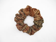 Load image into Gallery viewer, Vintage Silk Kimono Scrunchie Upcycled Eco Friendly Gift Idea