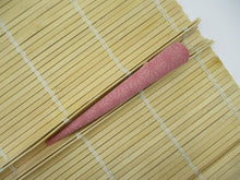 Load image into Gallery viewer, Silk Kimono Big Hair Clip, 130mm Asanoha Pink Hair Claw