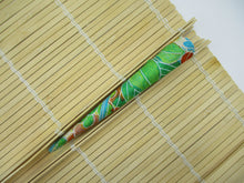 Load image into Gallery viewer, Floral Bold Hair Claw, Kimono Long Metal Hair Clip 5 1/8 inches 130mm