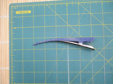 Load image into Gallery viewer, Blue White Wave Simple Kimono Clip, Ship from USA 130mm