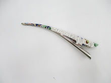 Load image into Gallery viewer, Big Hair Clip, Japanese Vintage Recycled Silk Kimono Hair Clip 130mm
