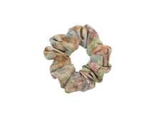 Load image into Gallery viewer, Water Color Like Wabi Sabi Silk Kimono Fabric Scrunchies, Ship from USA