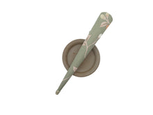 Load image into Gallery viewer, Light Gray Pink Floral Japanese Silk Kimono 130mm 5 1/8 inch Long Clip