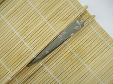 Load image into Gallery viewer, Light Gray Pink Floral Japanese Silk Kimono 130mm 5 1/8 inch Long Clip