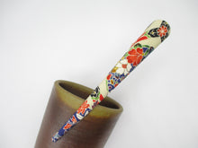 Load image into Gallery viewer, Elegant Floral Kimono Hair Clip Ship from USA 130mm 5 1/8 inch